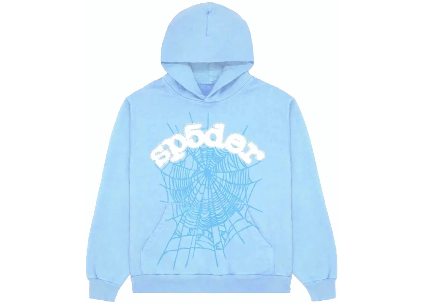 Sp5der hoodie (sky blue)
